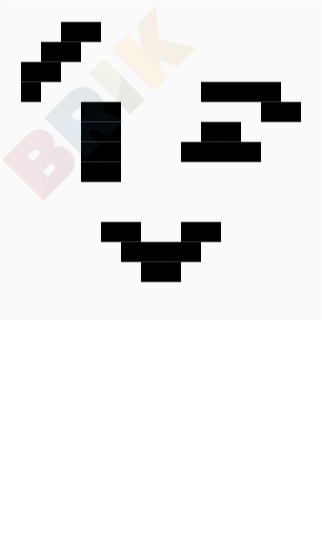 Wink Pixel Art
