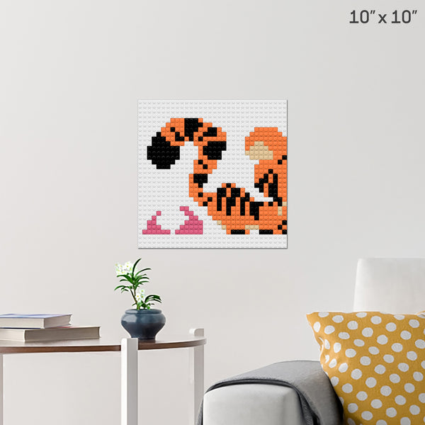 Winnie the Pooh 1 Brick Poster