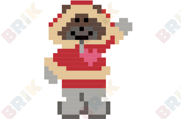 Winter Clothes Pixel Art