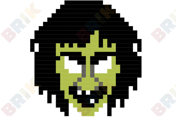 Witch Pixel Art