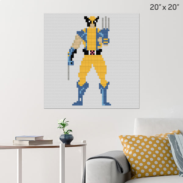 Wolverine Brick Poster