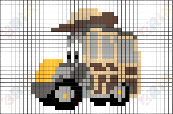 Woody Pixel Art
