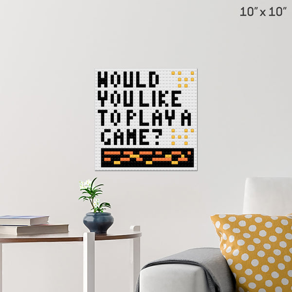 WOPR Brick Poster