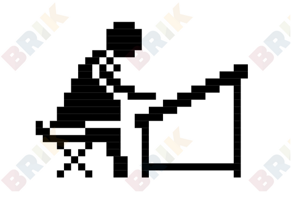 Workaholics Day Pixel Art