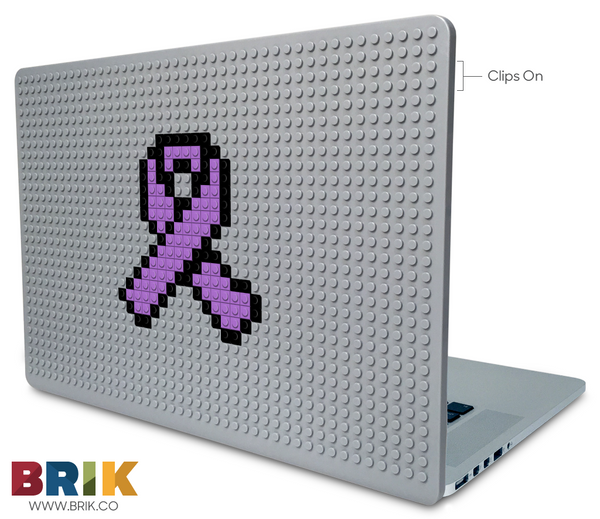World Cancer Day Symbol Laptop Case