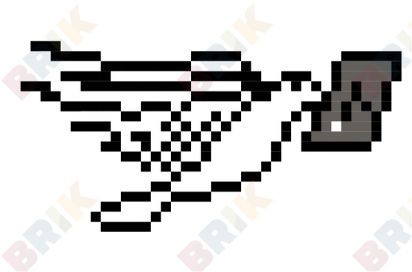 World Letter Writing Day Pixel Art