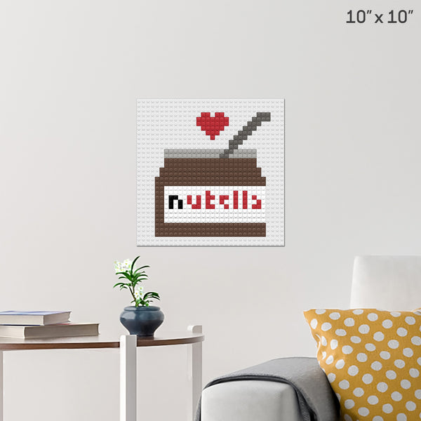 World Nutella Day Brick Poster