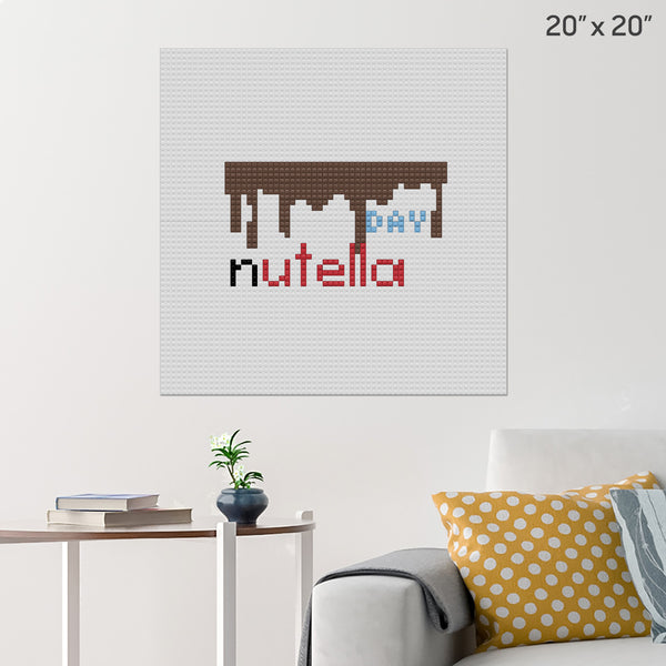 World Nutella Day Brick Poster