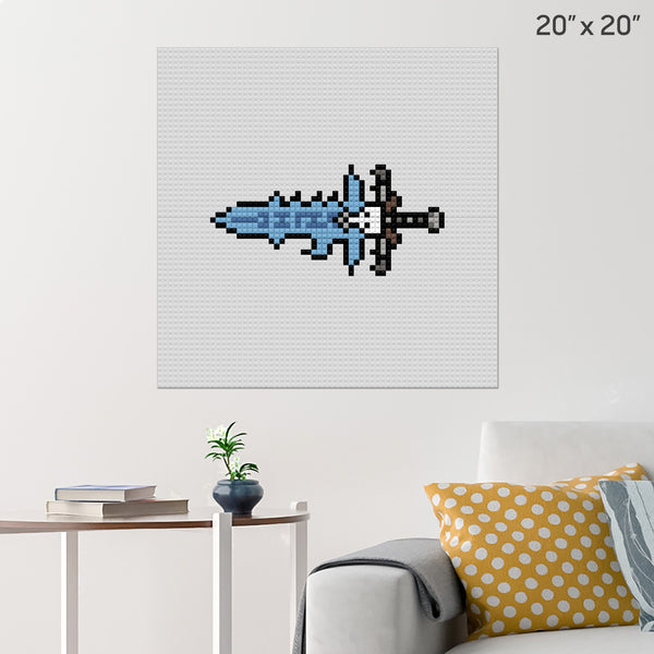 World of Warcraft Frostmourne Brick Poster