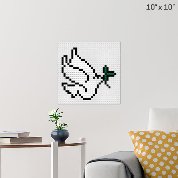 World Peace Day Brick Poster