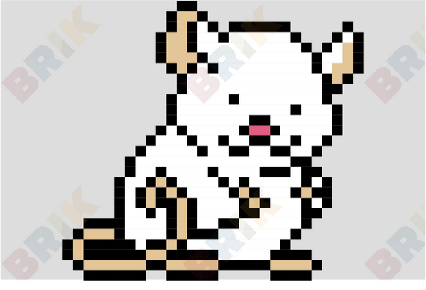 World Rat Day Pixel Art
