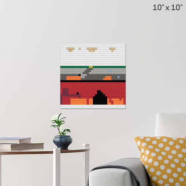 worlds Brick Poster