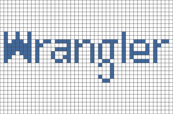 Wrangler Pixel Art