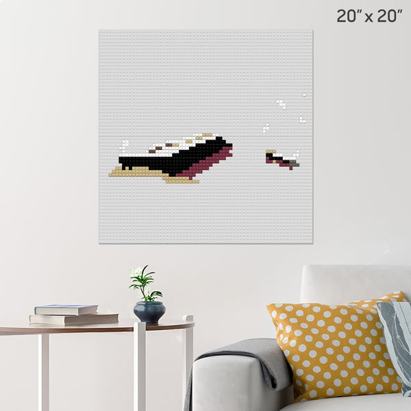 Wrecks Brick Poster