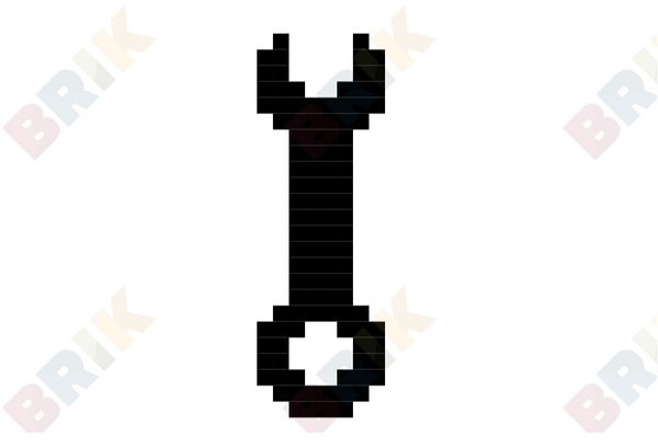 Wrench Pixel Art