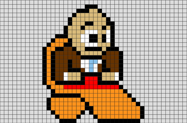 X-Men Professor X Pixel Art