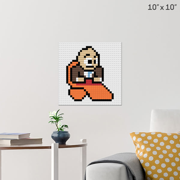 X-Men Professor X Brick Poster