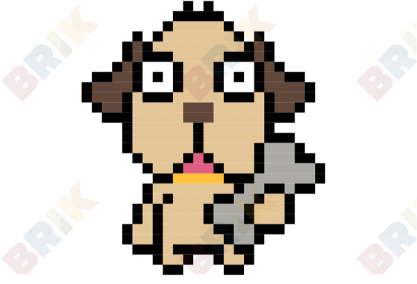Year of the Dog Pixel Art