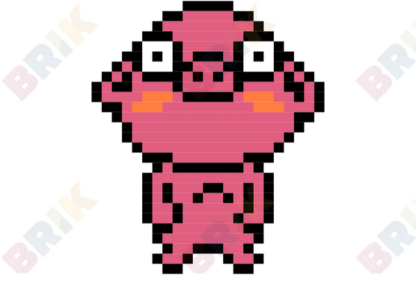 Year of the Pig Pixel Art