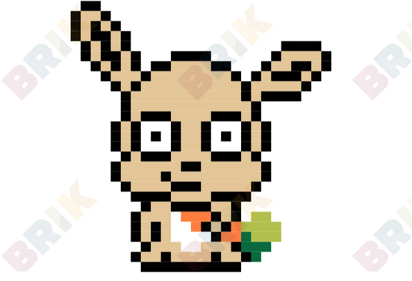 Year of the Rabbit Pixel Art