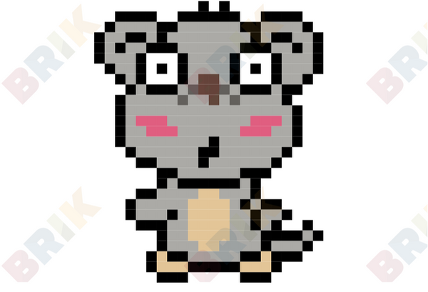 Year of the Rat Pixel Art
