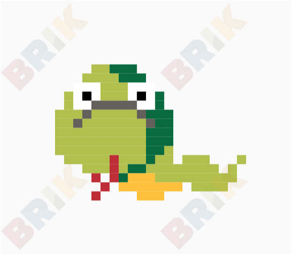 Year of the Snake Pixel Art