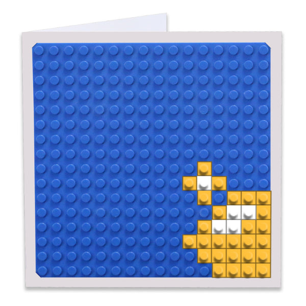 Yellow Chaos Emerald Greeting Card