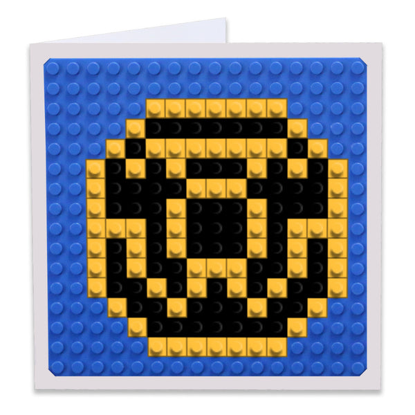 Yellow Lantern corps Greeting Card