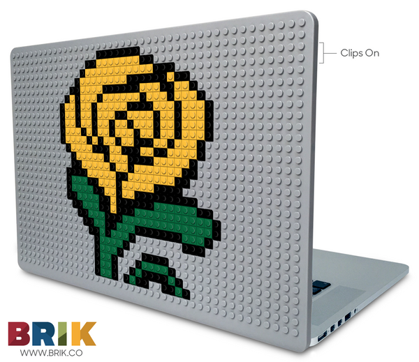 Yellow Rose Laptop Case