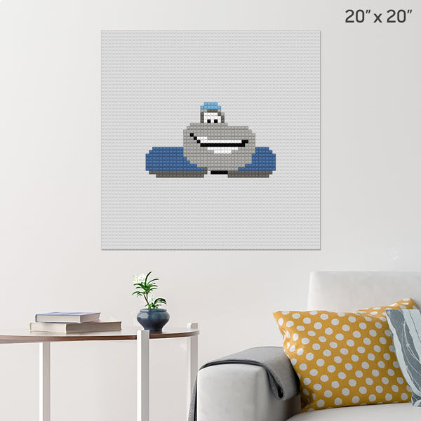Yeti Brick Poster