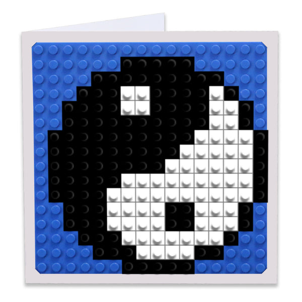 Yin Yang Greeting Card