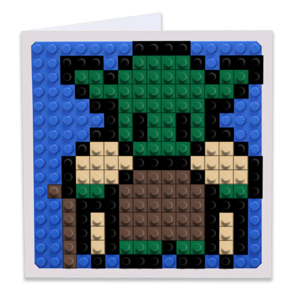 Yoda Greeting Card