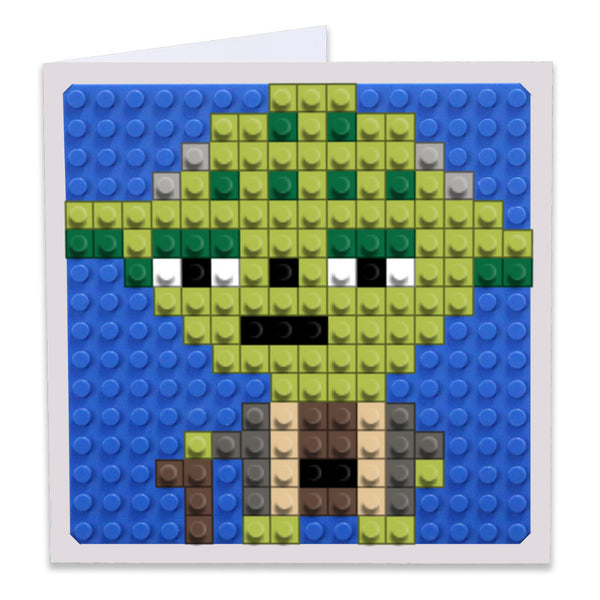 Yoda Greeting Card