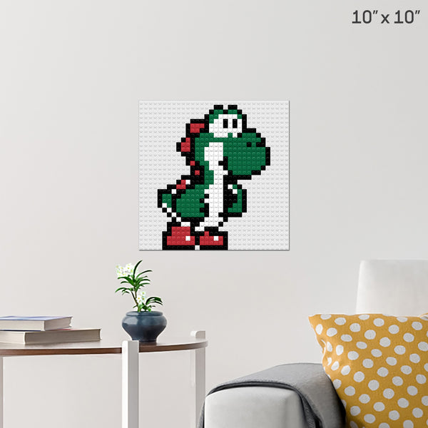Yoshi Brick Poster