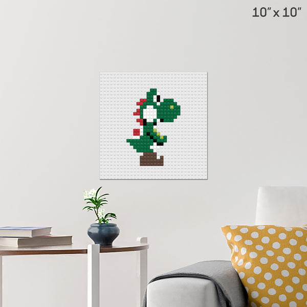 yoshi Brick Poster