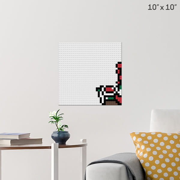 YOSHI Brick Poster