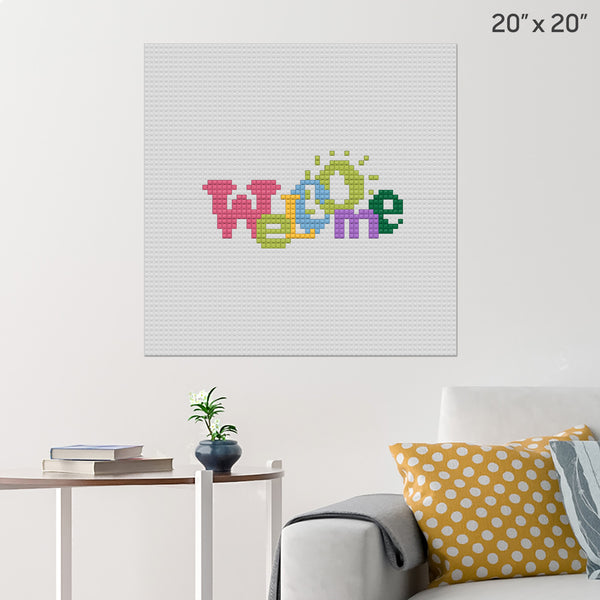 You're Welcome Day Brick Poster