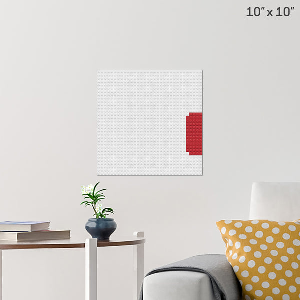Youtube Brick Poster