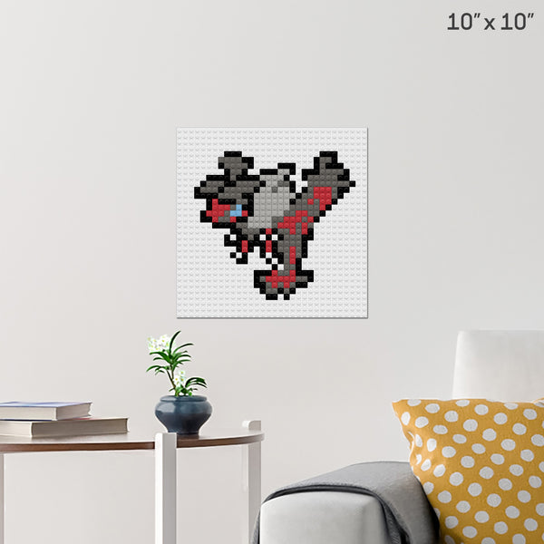 Yveltal Brick Poster