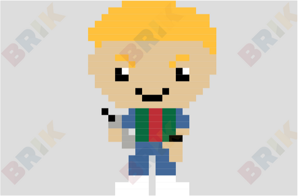 Zack Morris Pixel Art