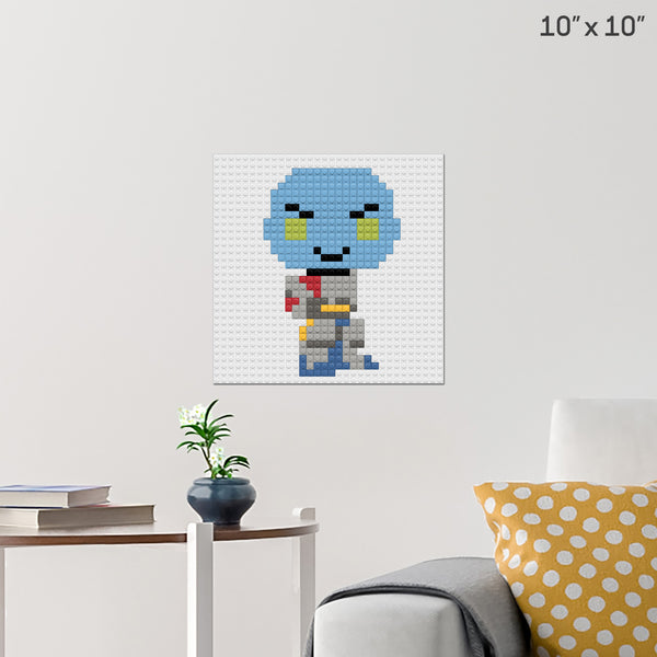 Zavala Brick Poster