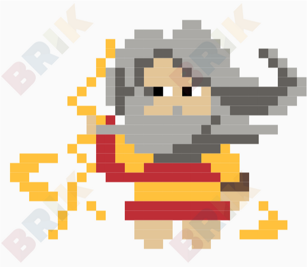Zeus Pixel Art