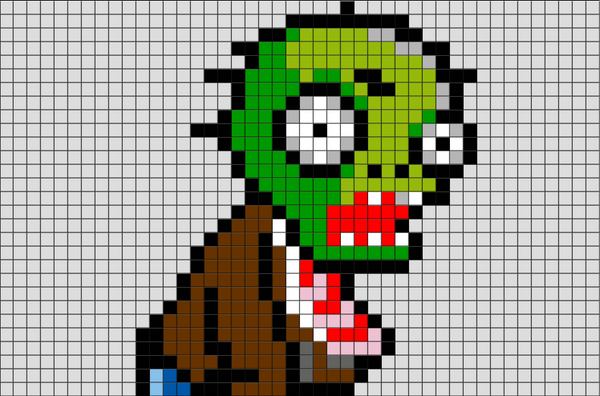 Zombie Pixel Art