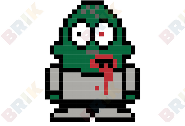 Zombie Pixel Art