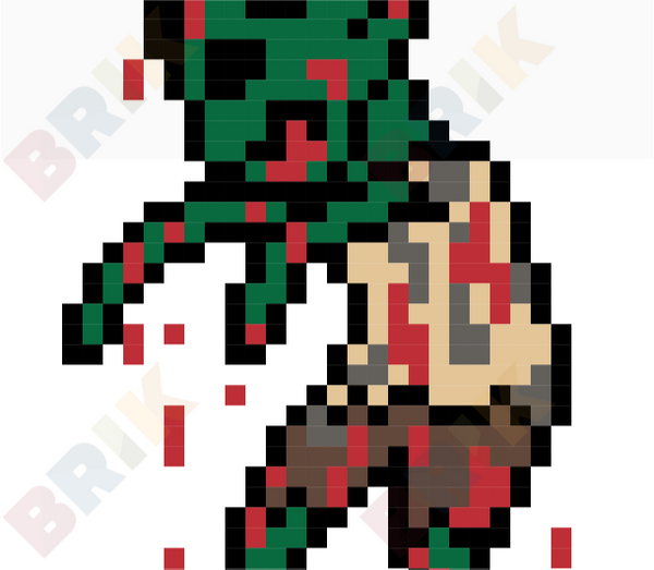 Zombie Pixel Art