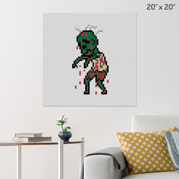 Zombie Brick Poster