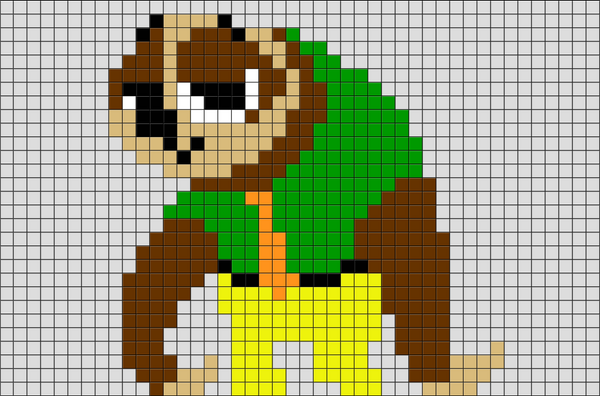 Zootopia Flash Pixel Art