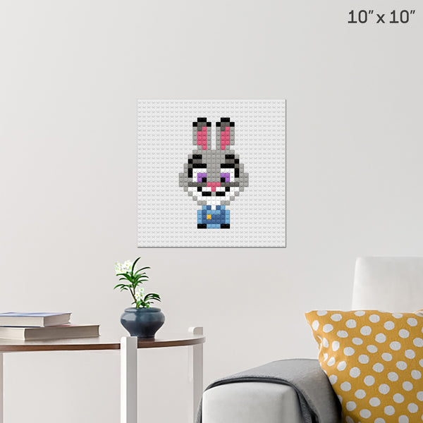 Zootopia Judy Brick Poster