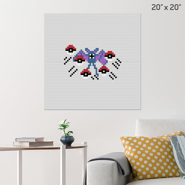 Zubat Brick Poster