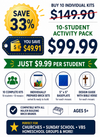 10 Student Bible Activity Pack